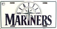 Seattle Mariners License Plate