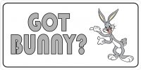 Got Bunny Photo License Plate