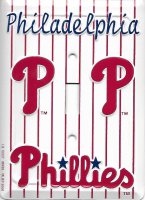 Philadelphia Phillies Light Switch Cover