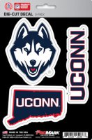 Connecticut Huskies Team Decal Set