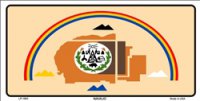 Navajo Flag License Plate