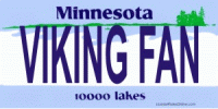 Design It Yourself Custom Minnesota State Look-Alike Plate