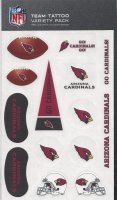 Arizona Cardinals Variety Pack Tattoo Set