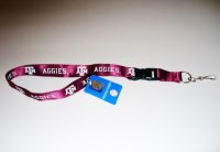 Texas A&M Aggies Maroon Lanyard With Safety Fastener