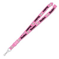 Pittsburgh Steelers Pink Lanyard With Neck Safety Latch
