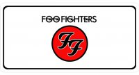 Foo Fighters Photo License Plate