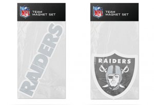 Oakland Raiders Team Magnet Set
