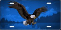 Eagle (Blue) Airbrush License Plate