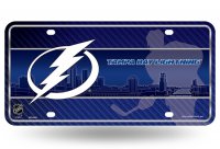 Tampa Bay Lightning Metal License Plate