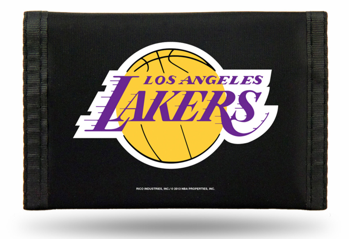 Los Angels Lakers Nylon Trifold Wallet