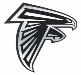 Atlanta Falcons NFL Auto Emblem