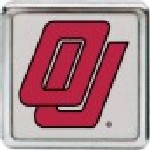 Oklahoma Sooners Die Cast Chrome College Hitch Cover