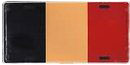 Belgium Flag License Plate