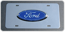 Ford 3-D Official Licensed License Plate