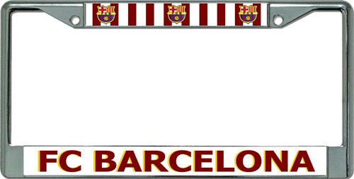 FC Barcelona Football Aluminum Novelty Auto License Plate 