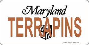 Design It Yourself Maryland State Look-Alike Bicycle Plate